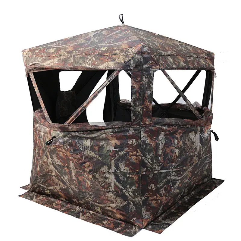 Tente de camouflage à led pour la chasse, accessoire portable et silencieux, transparent, facile à transporter, pour l'extérieur