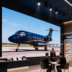 Écran LED mural vidéo de 431 pouces pour salle de réception de luxe personnalisée <span class=keywords><strong>en</strong></span> avion privé, test professionnel, apprentissage, magasin spécialisé - Product Image 3