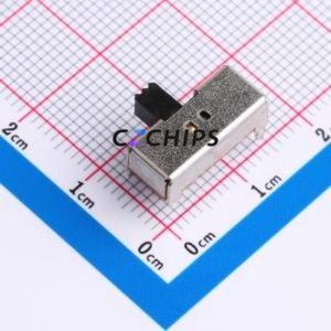 TP60321124 Slide Switch Through hole Component (THT) Switch Rectangle Pin Header PC Pin 15mm 6.3mm - Product Image 2