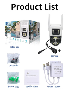 Q929 4MP Dual-Hình Thức An Ninh Máy Ảnh Súng & Bóng Zoom Siêu HD Phát Hiện Chuyển Động 120 ° Toàn Cảnh Xem Thời Tiết Cho Trong Nhà/Ngoài Trời - Product Image 6