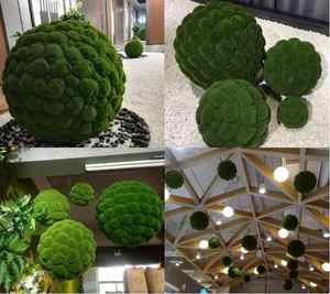 Pierres artificielles en céramique légère de tailles variées, imitation mousse, pour la décoration de jardins et de pots de fleurs à la maison - Product Image 6