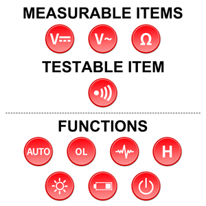 Multimetro Digitale Indossabile Stile Smartwatch, <span class=keywords><strong>Tester</strong></span> Multifunzione per Misurazioni di <span class=keywords><strong>Tensione</strong></span> DC/AC, Resistenza e Continuità - Product Image 4