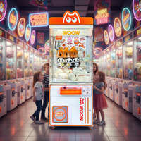 Machine de jeu d'arcade à griffes entièrement automatique, machine à griffes à économie d'effort pour la vente au détail sans personnel