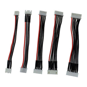 2-6s Ekstensi Soket Jst Balancing Lipo Kabel Plug Keseimbangan Baterai 2S 3S 4S 6S Kabel - Product Image 1