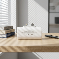 Productos de Moda, Mini Banco de Energía de 5000 mAh con Carga Rápida PD20W, Los Mejores Regalos Promocionales para Navidad, Los Más Vendidos de Alibaba