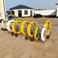 Machine de tirage de câbles pour conduits en fibre de verre de 6 mm, tige de guidage de 4-16 mm pour câbles et conduits