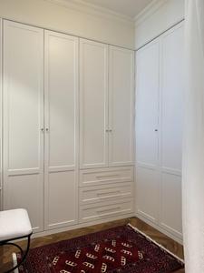 Cabina <span class=keywords><strong>Armadio</strong></span> Moderna in Stile Francese con Tavolo da Trucco <span class=keywords><strong>e</strong></span> Contenitori Ecologici - Product Image 2