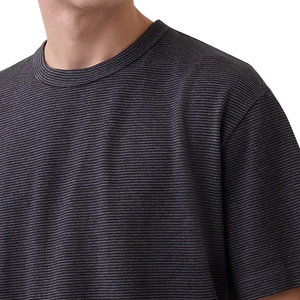 T-shirt pour homme à manches courtes de haute qualité, taille plus, logo personnalisé, vente en gros - Product Image 4