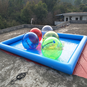 Piscina inflable de doble capa de PVC de 0.9 mm, rectangular, para adultos - Product Image 2