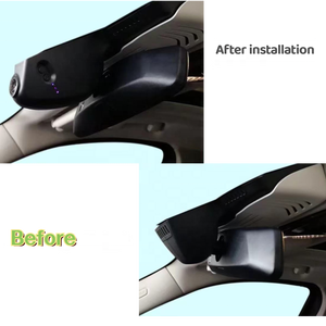 กล้องติดรถยนต์แบบ HD 4K กล่องสีดำระบบ WiFi ควบคุมแอปสำหรับ X3 BMW - Product Image 1