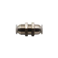 Raccord de vérin pneumatique Airmax PM03/PM04/PM06, raccord rapide à filetage mâle, laiton nickelé, droit, 4-12 mm