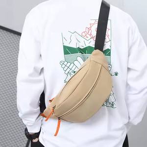 กระเป๋าคาดอกไนลอนแบบซิปยูนิเซ็กซ์ ยี่ห้อ OEM ขายส่ง รุ่น THK0269 แฟชั่นลำลอง สำหรับเดินทาง พกพาสะดวกอเนกประสงค์ - Product Image 1