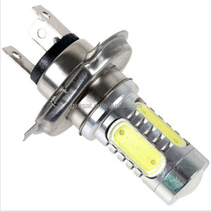 GXKSAT Ampoule de phare de voiture et de moto, ampoule halogène H4/HS1, ampoule LED 7,5W 12-24V - Product Image 1