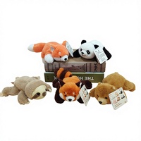 Peluche Panda Mignonne Xiangxiang à Trois Positions, Coton PP, Idéale pour Compagnon de Bureau – Célèbre sur Internet