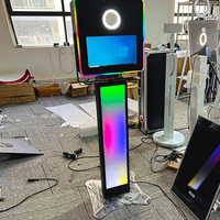 Photomaton numérique à grand écran miroir 55 pouces pour mariage, pièce de rechange Sapphire Roamer, Ventes Flash 2026