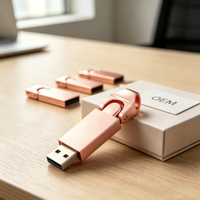 Flashdisk Mini 2.0 USB / Pen Drive / USB Stick 8GB 16GB 32GB 64GB 128GB 256GB USB 3.2 untuk Hadiah Perusahaan
