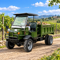 Camion benne agricole diesel 4x4 de 2-3 tonnes à levage hydraulique pour le transport en verger et en vignoble – Choix Économique