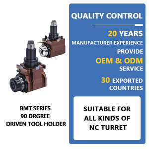 Bmt-40/45/55/65 90度ライブ工具ホルダー回転・フライス加工工具駆動工具ホルダー - Product Image 3
