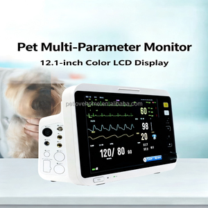 Monitor Multiparametrico ad Alta Precisione per Ospedali Veterinari con Display ECG, Pressione <span class=keywords><strong>Sanguigna</strong></span>, Ossigeno, Temperatura Corporea, Respirazione e Pulsazioni - Product Image 3