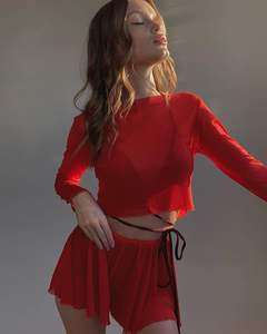 <span class=keywords><strong>2023</strong></span> Sexy soirée Club Polewear personnalisé danse exotique porter des tenues femmes maille Poledance porter des costumes usine - Product Image 2