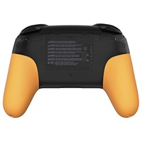 ExtremeRate Precaución Amarillo Reemplazo Mango Empuñaduras Funda DIY Empuñadura de mano Carcasa para Nintendo Switch Pro Controller