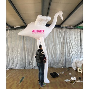 Juguete <span class=keywords><strong>de</strong></span> <span class=keywords><strong>marionetas</strong></span> <span class=keywords><strong>de</strong></span> grúa blanca inflable para eventos <span class=keywords><strong>de</strong></span> desfile - Product Image 6