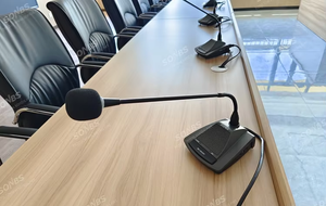 有线鹅颈麦克风会议音箱、会议室投票、同声翻译、会议室摄像头跟踪 - Product Image 3