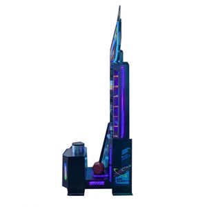 New Model Rocket Hercules Hammer for Coin Pusher Digital Printing Metal <b>Punch</b> Boxing Arcade Game <b>Machine</b> High Coin Operated - Product Image 6