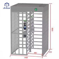 Accès et entrée en acier inoxydable Machine OEM Code Control Full High QR Facial Security Customized Single Door Tourniquet
