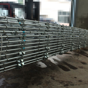 Thép Mạ Kẽm Nóng Ống Bò Thức Ăn Head Khóa Đối Với Sữa Trang Trại - Product Image 5