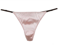 String pour filles, culotte taille basse en Satin, PVC, nouvelle collection, OEM