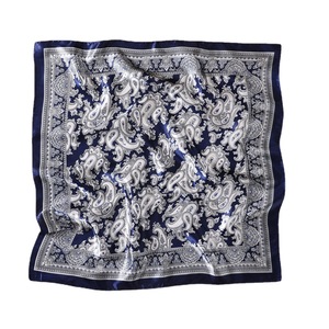 <strong>Silk</strong> <strong>Scarf</strong> <strong>Women</strong> 60cm Small Square Paisley Printed Spring Autumn Fashion Wholesale - Product Image 5