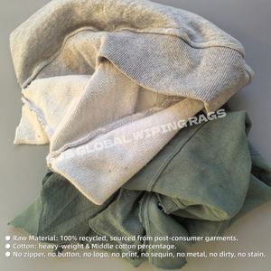 Trapos de Algodón 100% para Limpieza Industrial, 10kg 25kg, Paños de Limpieza, Paños de Felpa, Paños de Sudadera para Limpieza - Product Image 4