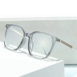 Yeni gelen TR90 büyük boy gözlük çerçeveleri mavi ışık gözlük erkekler ve kadınlar için bilgisayar gözlük gözleri korumak