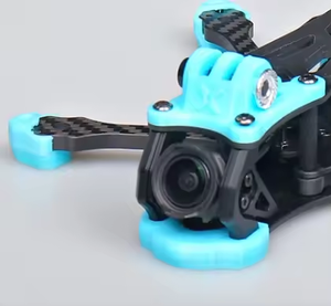 Foxeer 3.5/4 Inch Frame Carbon Fiber 5mm Arm Thickness <b>Drone</b> Frame Kit for RC <b>Racing</b> <b>Drone</b> - Product Image 5