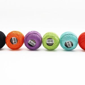 Nuovo 10g egiziano lungo <span class=keywords><strong>in</strong></span> fiocco di cotone n. 8 fai da te a maglia a mano filo per cucire - Product Image 2