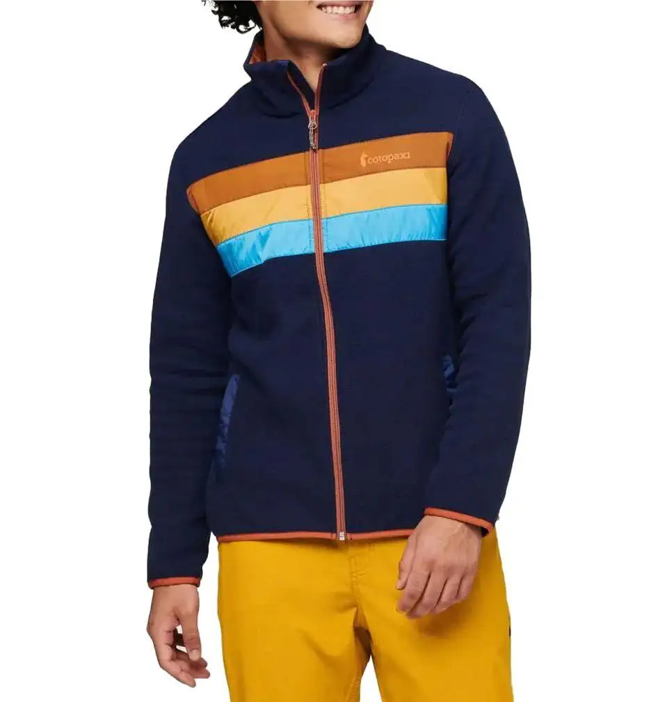 Wholesaler Polyester Warm Soft Shell Knitted Sleeve Quilted Jacket Cotton-padded Jacket For Men