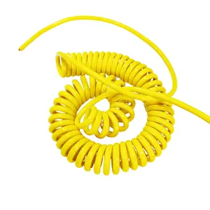OEM柔性螺旋盘绕电线电缆2 3 4 5 6芯