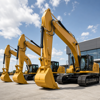 Excavatrice Caterpillar 336 d'occasion fiable, moteur diesel CAT remis à neuf, pelle sur chenilles de 36 tonnes avec équipement Kawasaki pour travaux en carrière