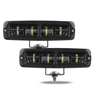 ESPUMOSO Hot Selling 6inch Led Work Light auto lamps spot for car 12V-24V driving fog light Universal waterproof