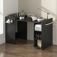 Table pliante de manucure Station de table à ongles Table à ongles robuste et durable