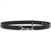 Ceinture en PU Rétro Simple pour Femme, Accessoire Élégant en Alliage avec Mors de Cheval pour Usage Quotidien – Approvisionnement Direct Usine