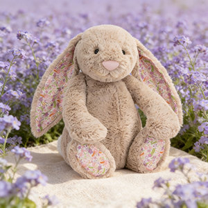 [Oster-Großhandelsgeschenk] JellyCatt 31cm Oster-Plüschhase mit Blumenohren, Kuscheltiere, Oster-Spielzeug-Geschenk im Großhandel - Product Image 4
