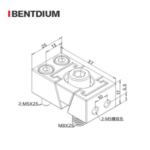 Haute qualité meilleur prix <span class=keywords><strong>M8</strong></span> OK étau Bidrectonal Mini serrage mini CNC fraiseuse pièces étau de serrage - Product Image 2