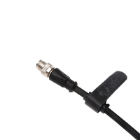 Câble Ethernet industriel blindé M12 8 broches mâle X-Code à 8 broches mâle X-Code étanche personnalisé en gros