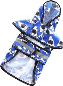 เสื้อกันฝนสำหรับสุนัขแบบกันน้ำพร้อมฮู้ดสำหรับสุนัขขนาดเล็กและขนาดกลาง เสื้อแจ็คเก็ตกันฝนสำหรับสุนัข เสื้อผ้ากันน้ำสำหรับสุนัข เสื้อกันฝนสำหรับสุนัข - Product Image 4