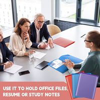 Carpeta de Manila de PP Colorida Más Vendida, con Bolsillos de Plástico Multicapa, Impresión UV, Divisor de Documentos y Fotos para Oficina