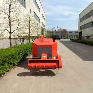 Tondeuse à gazon diesel à commande sans fil |   Machine à couper l'herbe sur chenilles pour terrains accidentés et travaux sur le terrain, certifiée CE - Product Image 1