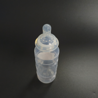 Bouteille en plastique jetable pour nourrissons de 100 ml, en PP, de qualité alimentaire, avec échelle et bouchon à vis pour aliments pour bébés