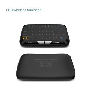 H18 schermo intero Mini 2.4G tastiera di gioco senza fili tastiera Touch con Mouse volante all'ingrosso - Product Image 2